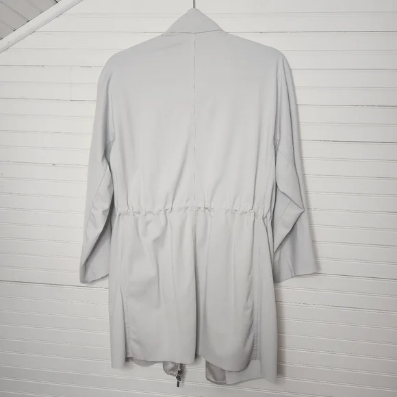 Lafayette 148 Modal Blend Zip Front Utility Jacket Size S - Picture 8 of 12